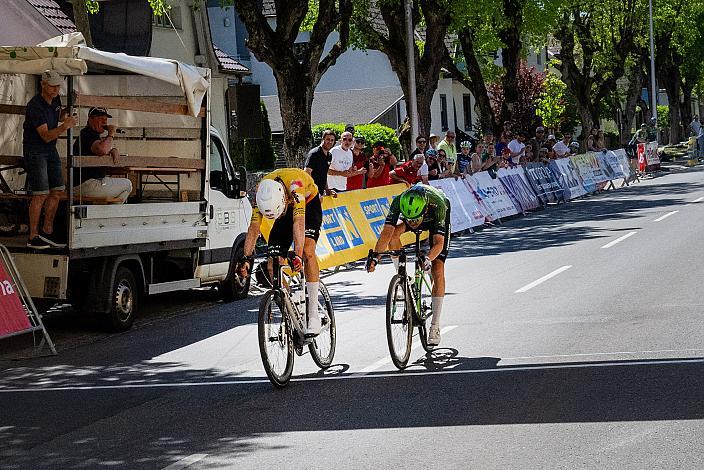 Sprintsieger Philipp Hofbauer (AUT, Team Vorarlberg), 2. Platz Riccardo Zoidl (AUT, Hrinkow Advarics) Herren Elite, U23, Road Cycling League Austria