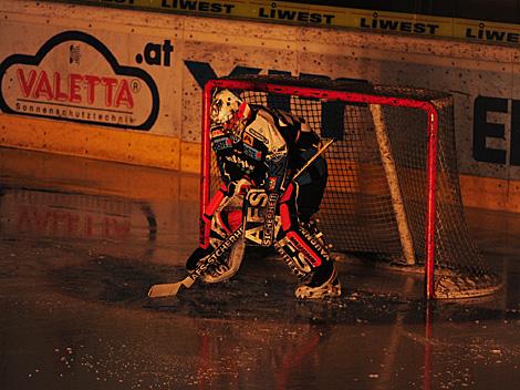 Tormann Alex Westlund, Linz, EHC Liwest Black Wings Linz vs. EC Red Bull Salzburg, Platzierungsrunde