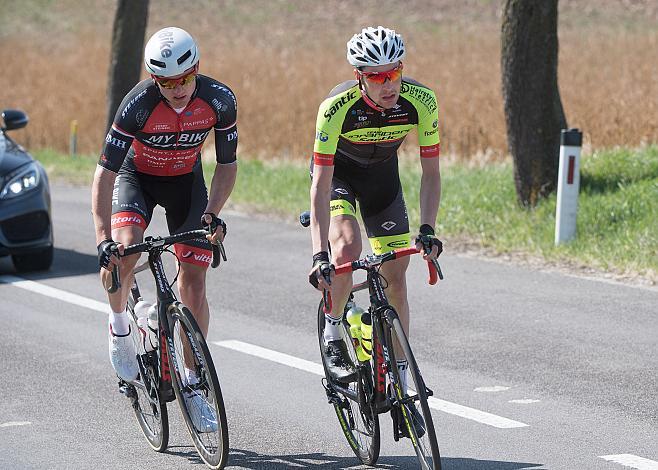 Roland Thalmann (SUI, Team Vorarlberg Santic), Maximilian Kuen (AUT, My Bike Stevens)