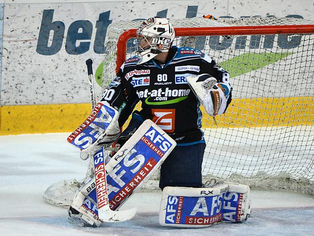 David LeNeveu, Tormann Linz, EHC Liwest Black Wings Linz vs KHL Medvescak Zagreb