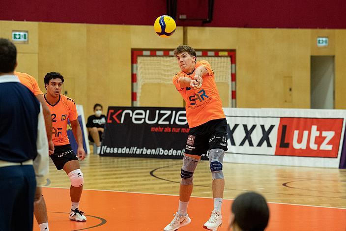Maximilian Schober (VCA Amstetten Niederösterreich) Volleyball Europacup VCA Amstetten NÖ vs VSC Law Academy Kharkiv (UKR)
