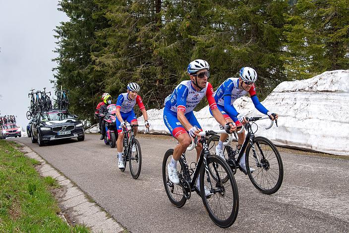 Attila Valter (HUN, Groupama - FDJ), Matteo Badilatti (SUI, Groupama - FDJ)  Sebastian Reichenbach (SUI, Groupama - FDJ)  Stage 14 Cittadella - Monte Zoncolan (205km), 104. Giro d Italia, UCI Worl Tour