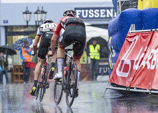 2. Platz Maximilian Schmidbauer (AUT, Team Ã–sterreich), Sieger Georg Steinhauser (GER, Deutschland) 2. Etappe Rohrbach - Rohrbach, OberÃ¶sterreich Junioren Rundfahrt