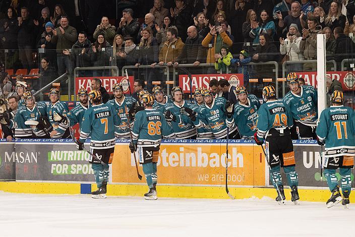 Steinbach Black Wings Linz vs EC ID Wärmepumpen VSV, 47. Runde, Retro Night, ICE Hockey League, Steinbach Black Wings Linz, Linz AG Eisarena 