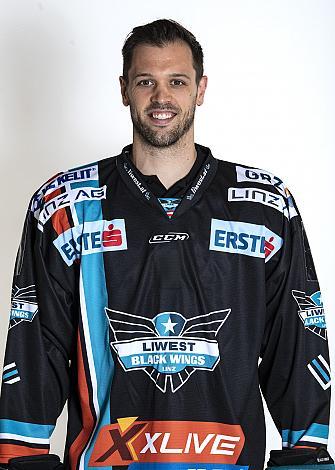 Rick Schofield (EHC Liwest Black Wings Linz) Portraits 19/20, EHC Liwest Black Wings Linz