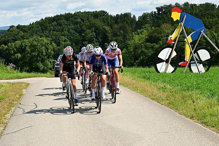 Carina Schrempf (AUT, Fenix-Deceuninck) , Amelie Cooper (GBR, Union Raiffeisen Radteam Tirol), Petra Zsanko (HUN, Arbö Rapso Knittelfeld)52. Erlauftaler Radsporttage Damen, Road Cycling League Austria