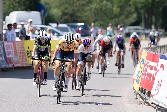 Sprint um Platz 2, Petra Zsanko (HUN, Massi Tactic Womans Team),  Damen Elite, U23, Radliga, 51. Int. Erlauftaler Radsporttage, Wieselburg, Oberösterreich