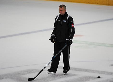 Trainer Rob Daum, EHC Liwest Black Wings.