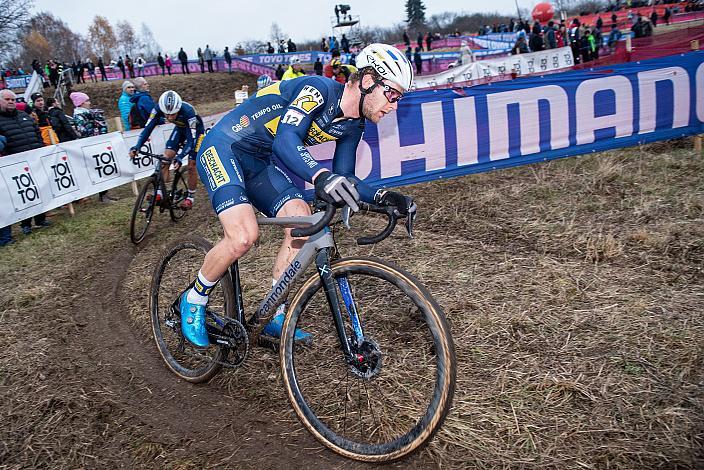 Nr.12 Daan Soete (BEL, CX Team Deschacht-Group Hens-Containers Maes) UCI Cyclocross World Cup, Tabor CZ 