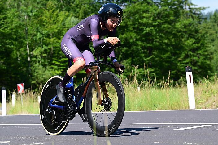 Anna Kiesenhofer (AUT, Team Cookina ARBÖ ASKÖ Graz RLM Stmk),  Österreich Staatsmeisterschaft, Einzel - Zeitfahren, ÖSTM EZF Weißenbachtal - OÖ