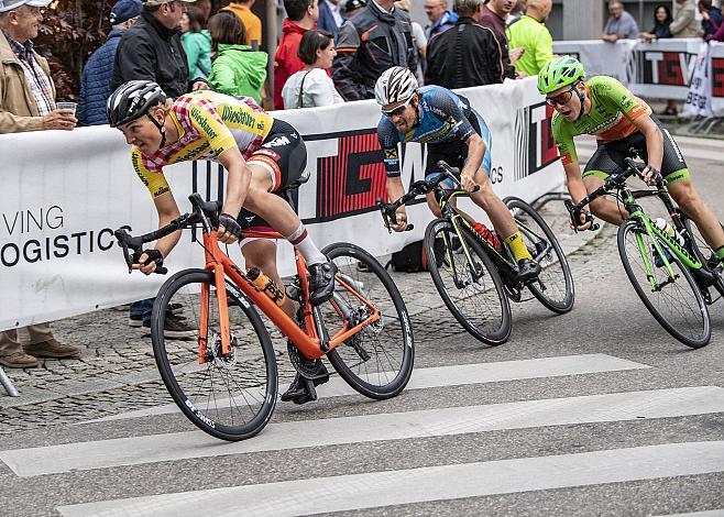 Georg Zimmermann (GER, Tirol KTM Cycling Team), Stephan Rabitsch (AUT, Team Felbermayr Simplon Wels), Daniel Eichinger (AUT, Hrinkow Advarics Cycleang Team) Wels Innenstadtkriterium
