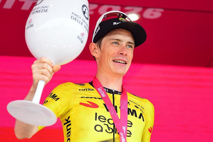 Etappensieger Jonas Vingegaard (DEN, Team Visma - Lease a Bike), Gemona del Friuli 1976-2026 - Piancavallo, 109. Giro d Italia