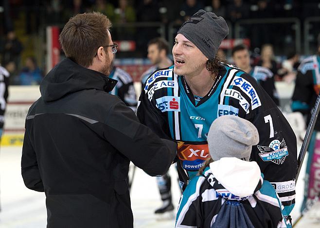 Brian Lebler (EHC Liwest Black Wings Linz) EHC Liwest Black Wings Linz vs Vienna Capitals, Platzierungsrunde