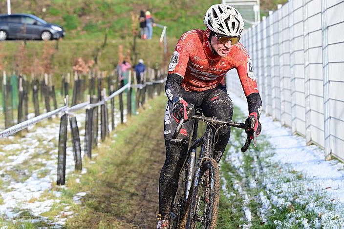 Moritz Hörandtner (AUT, Tirol KTM Cycling Team) Radquerfeldein GP um das Sportzentrum Gunskirchen, Rad Cyclo Cross,