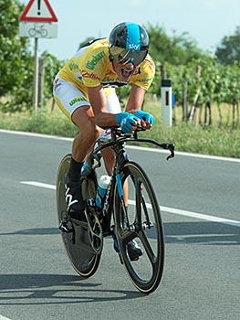 Pete Kennaugh, GBR, Team Sky,  Zeitfahren Podersdorf, Burgenland