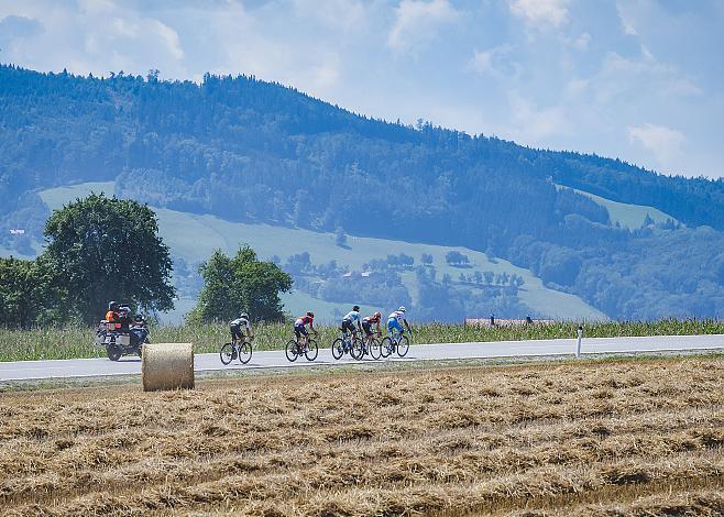 Die Ausreisser vor Steyr 8. Etappe Scheibbs - Wels 70. Ã–sterreich Rundfahrt 