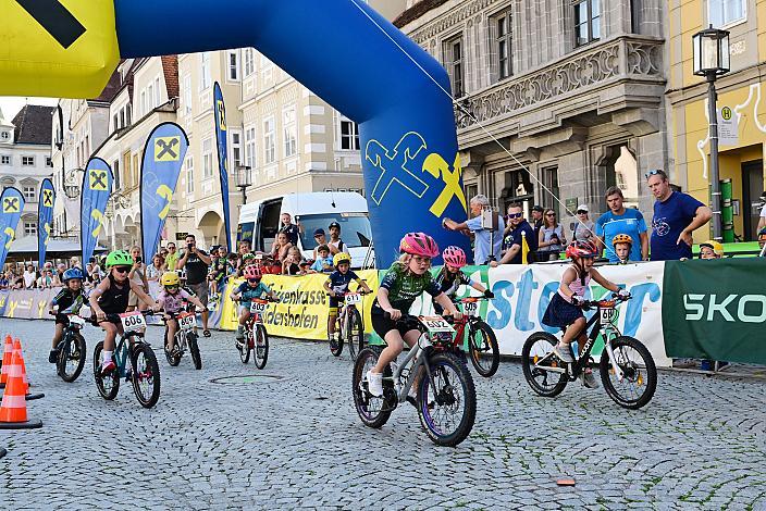 27. Int. ASVÖ - HRINKOW City Kriterium Steyr, MTB-Nachwuchs vom Laufrad bis U17, ÖRV, Radsport, Mountainbike, ELITE Rennrad