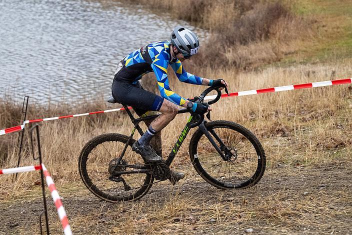 2. Platz Philipp Heigl (AUT, Team Bikestore). Rad Cyclo Cross, ÖSTM/ÖM Querfeldein  Langenzersdorf, Seeschlacht