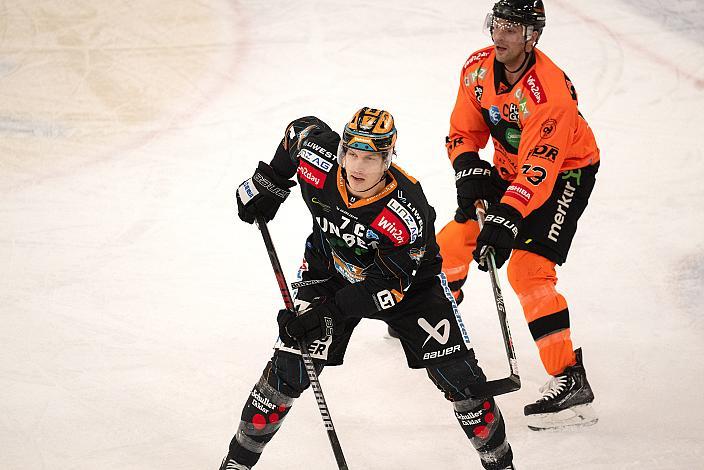 Brian Lebler (Steinbach Black Wings Linz)  Steinbach Black Wings Linz vs Moser Medical Graz 99ers, 24. Runde, ICE Hockey League, Steinbach Black Wings Linz, Linz AG Eisarena 