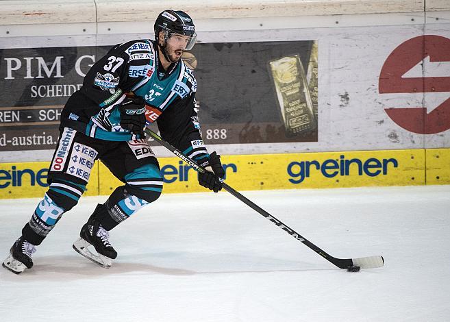 Andreas Kristler (EHC Liwest Black Wings Linz) EHC Liwest Black Wings Linz vs Fehervar AV 19