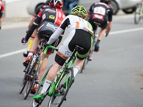 Dominik Hrinkow, Hrinkow Advrics Cycleang Team, in der Spitzengruppe. 54. Int. Kirschbluetenrennen, Wels