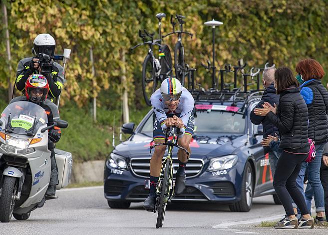 Filippo Ganna (Ita, Ineos Grenadiers) Weltmeister im RegenbogentrikotConegliano - Valdobbiadene (Prosecco Superiore Wine Stage)  14. Etappe, 103. Giro d Italia