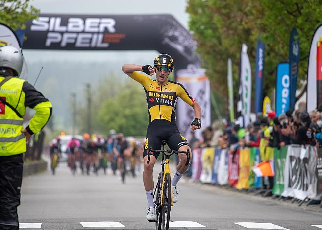 Sieger in Nenzing Mick Van Dijke, (NED, Jumbo-Visma Development Team) Herren Elite, U23, Radliga, GP Vorarlberg, Nenzing