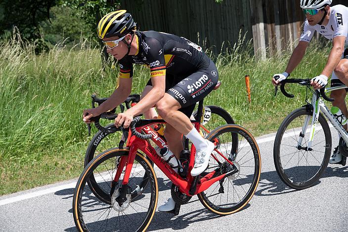 Die Ausreisser mit Kim Alexander Heiduk (GER, Team Lotto Kern Haus) 3. Etappe Traun - Hinterstoder, Int. Raiffeisen Oberösterreich Rundfahrt UCI Kat. 2.2