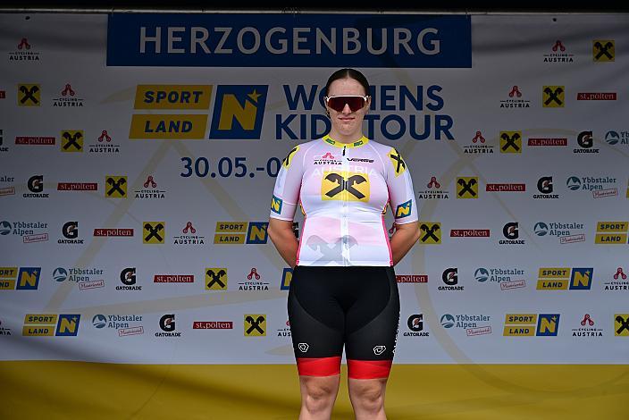Lea Sophie Unterköfler (AUT),  Beste Dame U17  30.05.2024 Rad 1a Etappe Sportland NOE WOMENS  KIDS Tour