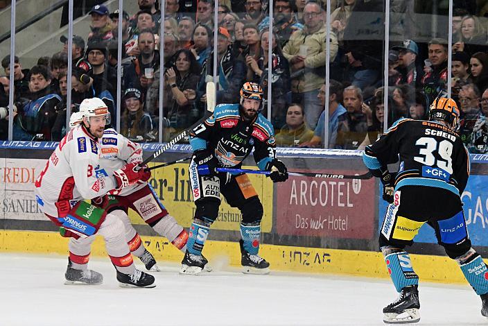 Andreas Kristler (Steinbach Black Wings Linz) Semifinale 4, Win2Day ICE Hockey League, 4. Semifinale, Steinbach Black Wings Linz vs EC KAC,  Linz AG Eisarena 