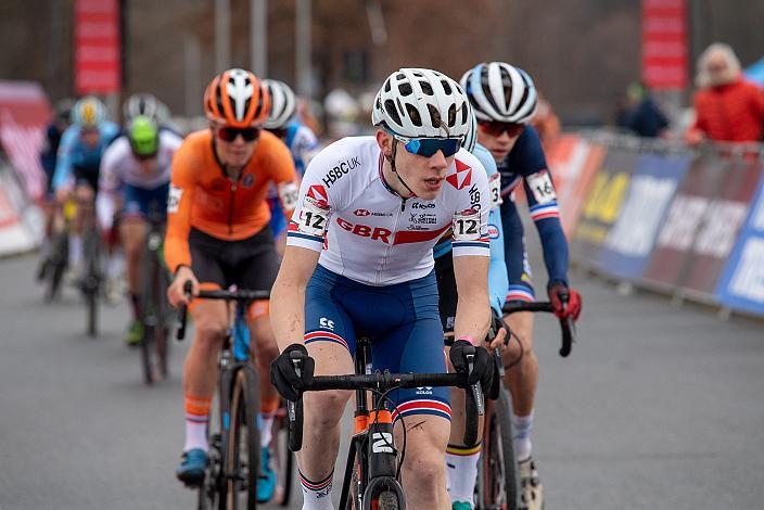 Nr.12 Ben Askey (GBR) Junioren, UCI Cyclocross World Cup, Tabor CZ 