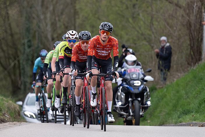 Marco Schrettl (AUT, Tirol KTM Cycling Team), Alexander Hajek (AUT, Tirol KTM Cycling Team) Herren Elite, U23, Radliga, 62. Radsaison-Eröffnungsrennen Leonding, Oberösterreich 