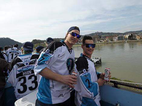 Philipp Lukas und Brian Lebler, EHC Liwest Black Wings Linz  