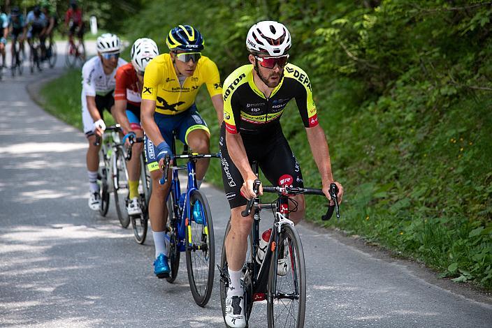 Etappen und Gesamtsieger, Alexis Guerin (FRA, Team Vorarlberg) 3. Etappe Traun - Hinterstoder, Int. Raiffeisen Oberösterreich Rundfahrt UCI Kat. 2.2