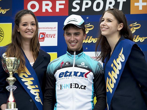 Sprintsieger, 1. ALAPHILIPPE Julian, FRA, Team ETIXX - IHNED,  am Siegerpodest