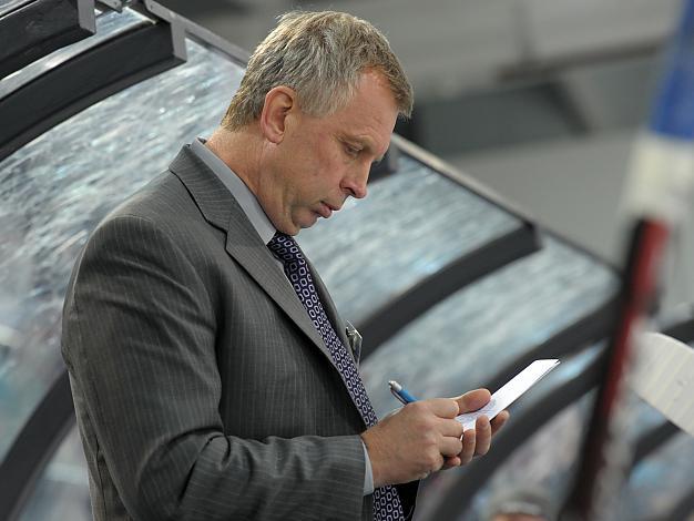 Trainer Linz Robert Daum, Red Bull Salzburg vs Liwest Black Wings Linz