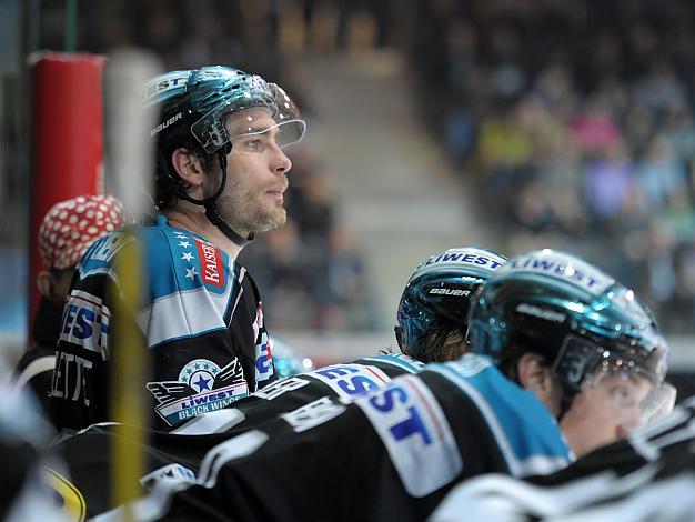 Mike Ouellette, (Liwest Black Wings Linz) und (EC VSV), EHC Liwest Black Wings Linz vs EC VSV, Play-Offs, Viertelfinale 