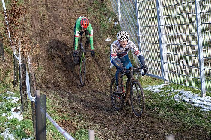 Daniel Federspiel (AUT, Team Felbermayr Simplon Wels) Radquerfeldein GP um das Sportzentrum Gunskirchen, Rad Cyclo Cross, 