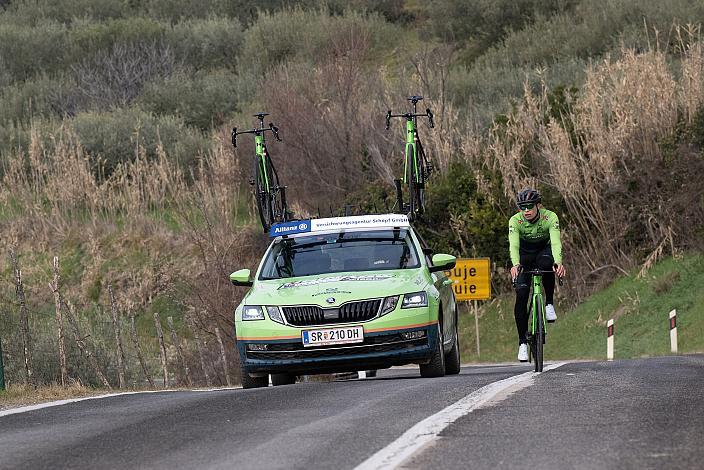 Stefan Kovar (AUT, Hrinkow Advarics) Trainingscamp Porec, Kroatien, Team Hrinkow Advarics Cycleang, UCI Continental Team, 