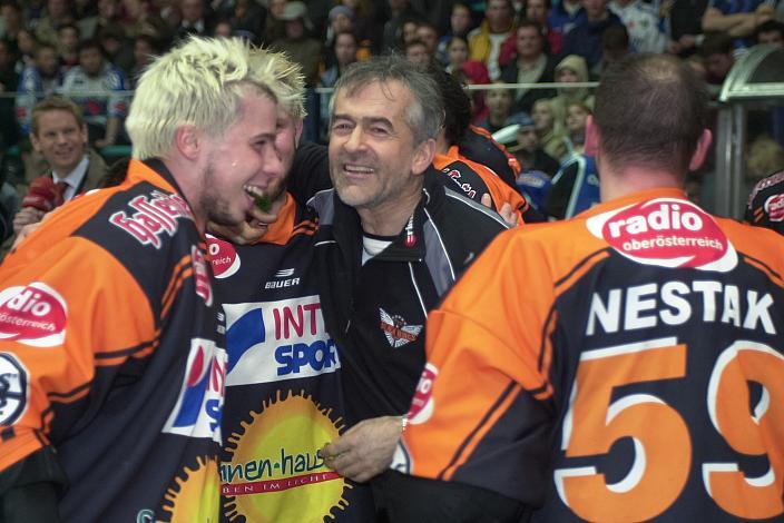 Trainer Stanislav Barda, 4. Finale in Villach um den Meistertitel EC VSV - Black Wings Linz
