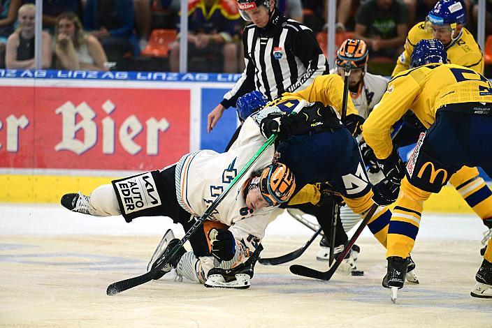 Niklas Bretschneider (Steinbach Black Wings Linz) Testspiel, Steinbach Black Wings Linz vs HC Motor Ceske Budejovice , Linz AG Eisarena 