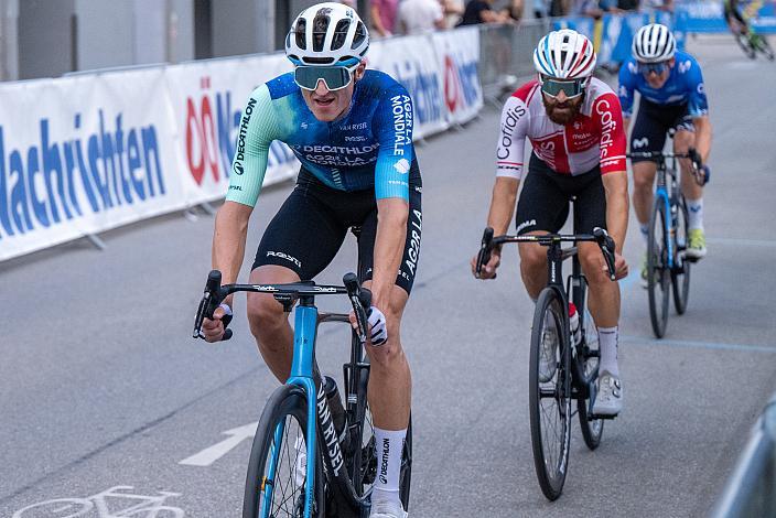 Felix Gall (AUT, Decathlon AG2R La Mondiale Team), Simon Geschke (GER, Cofidis, Solutions Credits),  25. Welser Innestadt Kriterium 