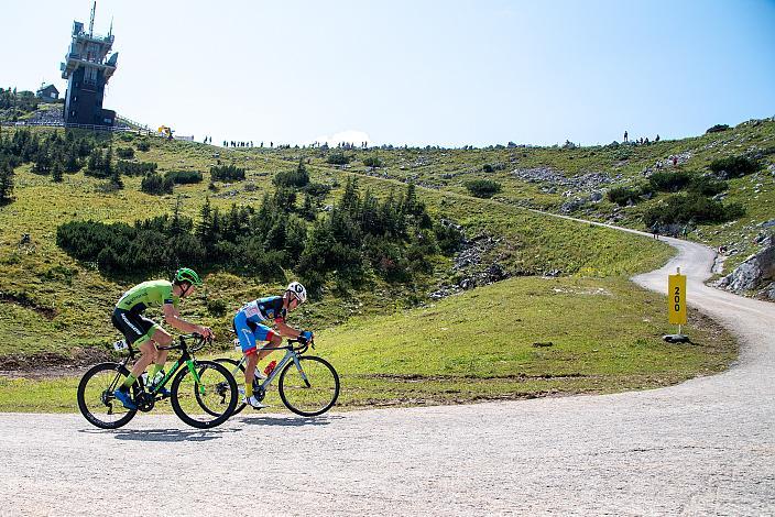 Jonas Rapp (GER, Hrinkow Advarics Cycleang), Riccardo Zoidl (AUT, Team Felbermayr Simplon Wels) Hochkar, NÖ, Österreichsen Meisterschaft Berg, ÖRV RadLiga, Radsport, Radliga, ÖRV, Herren Elite, 