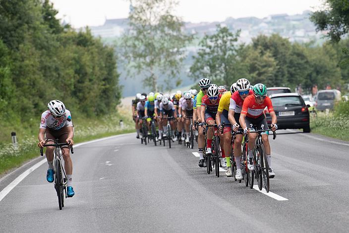 Im Trikot des Aktivsten Österreichers Alexander Hajek (AUT, Team Auto Eder BAyern) 46. Int. Keine Sorgen,  Junioren Rundfahrt UCI Kat. MJ 2.1, 2. Etappe Rohrbach - Rohrbach