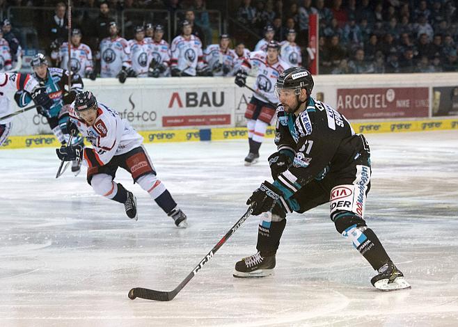 Patrick Spannring (EHC Liwest Black Wings Linz)  EHC Liwest Black Wings Linz vs KHL Medvescak Zagreb, 1. Viertelfinale