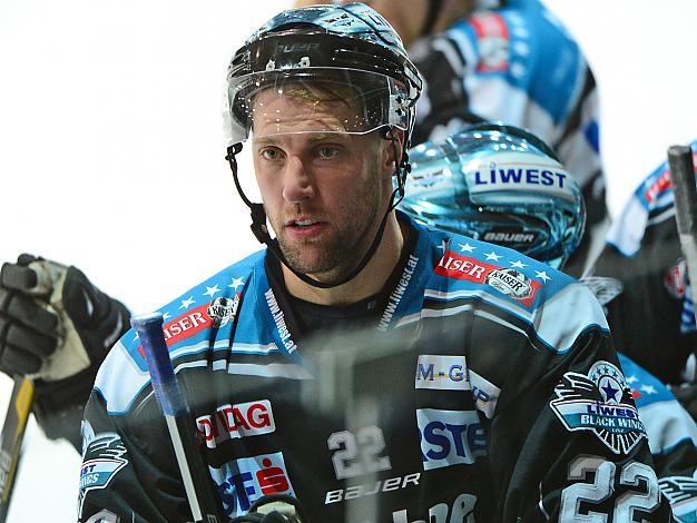 Brett Engelhardt (Liwest Black Wings Linz) und (EC VSV), EHC Liwest Black Wings Linz vs EC VSV, Play-Offs, Viertelfinale 