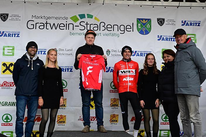 Liga Gesamt in Vertretung Team Manager Dominik Hrinkow (AUT, Hrinkow Advarics Cycleang Team), 3. Platz Martin Messner (AUT, WSA KTM Graz pb Leomo) Road Cycling League, Judendorf - Plesch, Stmk