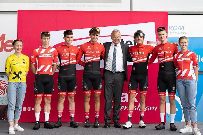 Das Team Österreich Wels Max.Center - Amag Ranshofen,  Int. Raiffeisen Oberösterreich Rundfahrt UCI Kat. 2.2