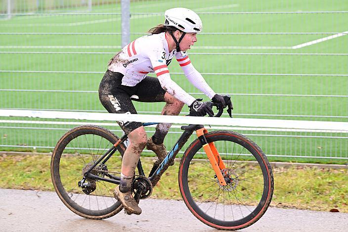 Nadja Heigl (AUT, KTM Alchemist bp Brenta Breaks), Damen, 4.Radquerfeldein GP um das Sportzentrum Gunskirchen, Rad Cyclo Cross,