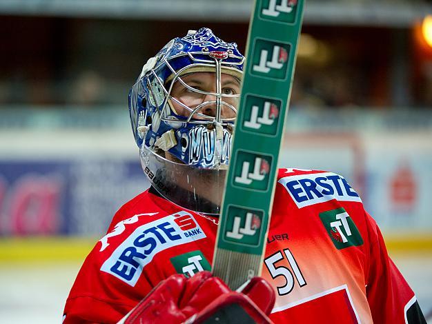 Adam Munro, Tormann, HC TWK Innsbruck, EHC Liwest Black Wings Linz vs HC TWK Innsbruck